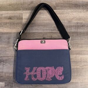 Lucky Brand Graphic Laptop Bag